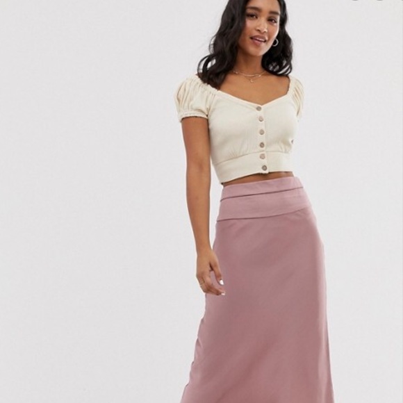 Free People Mauve Skirt - Picture 2 of 6